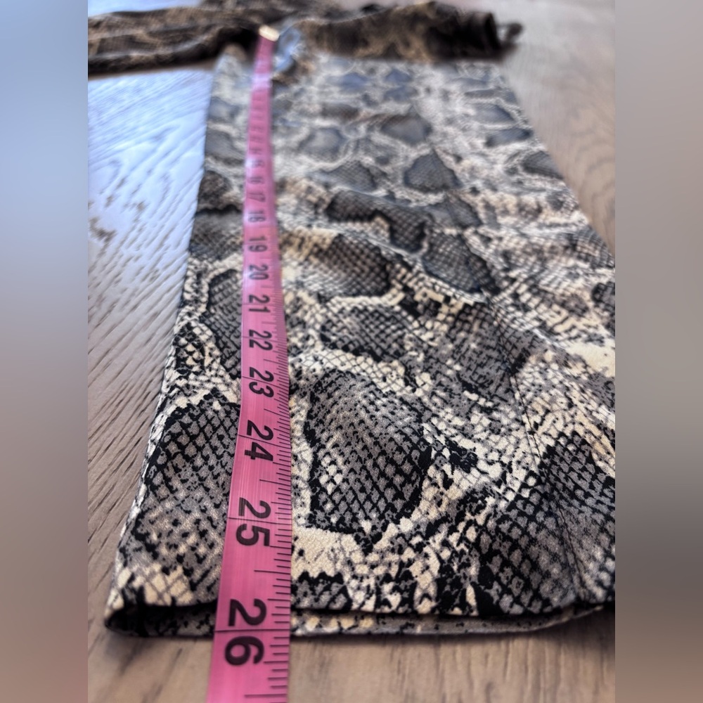 Black Orchid Grey Python Track Suit. Jacket Is Large. Pants are 28. - Picture 12 of 16